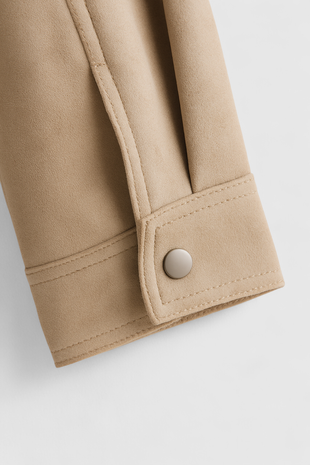 Bomber Jacket with Stand Collar