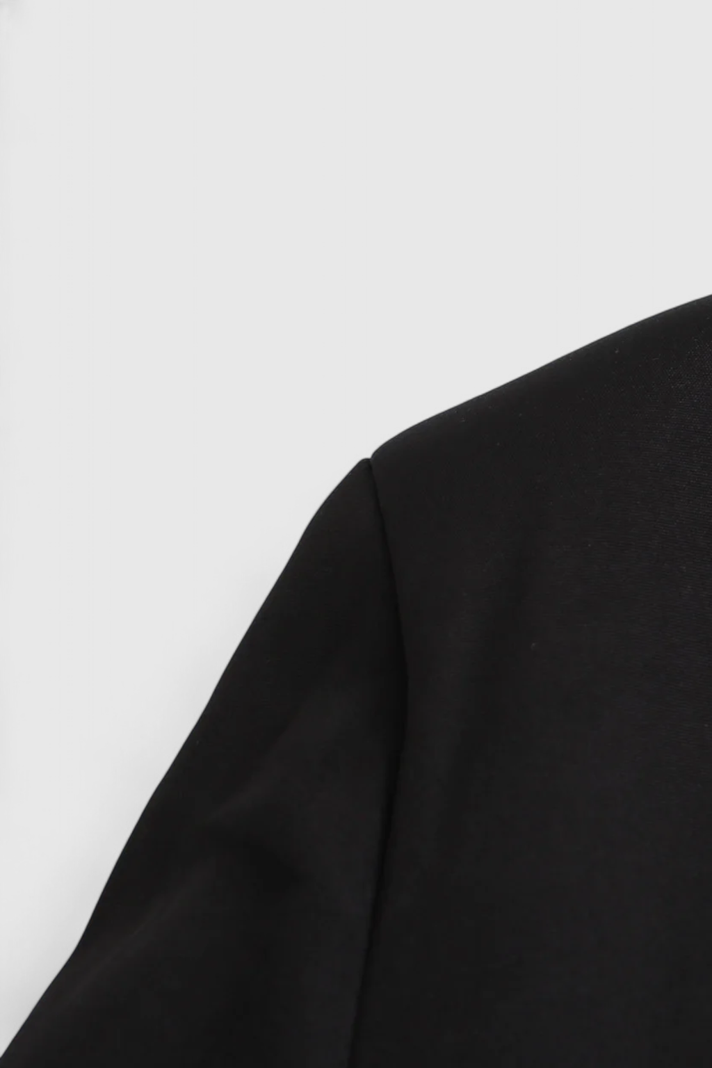 Cropped Jacket | Turn-Down Collar, Flap Pockets