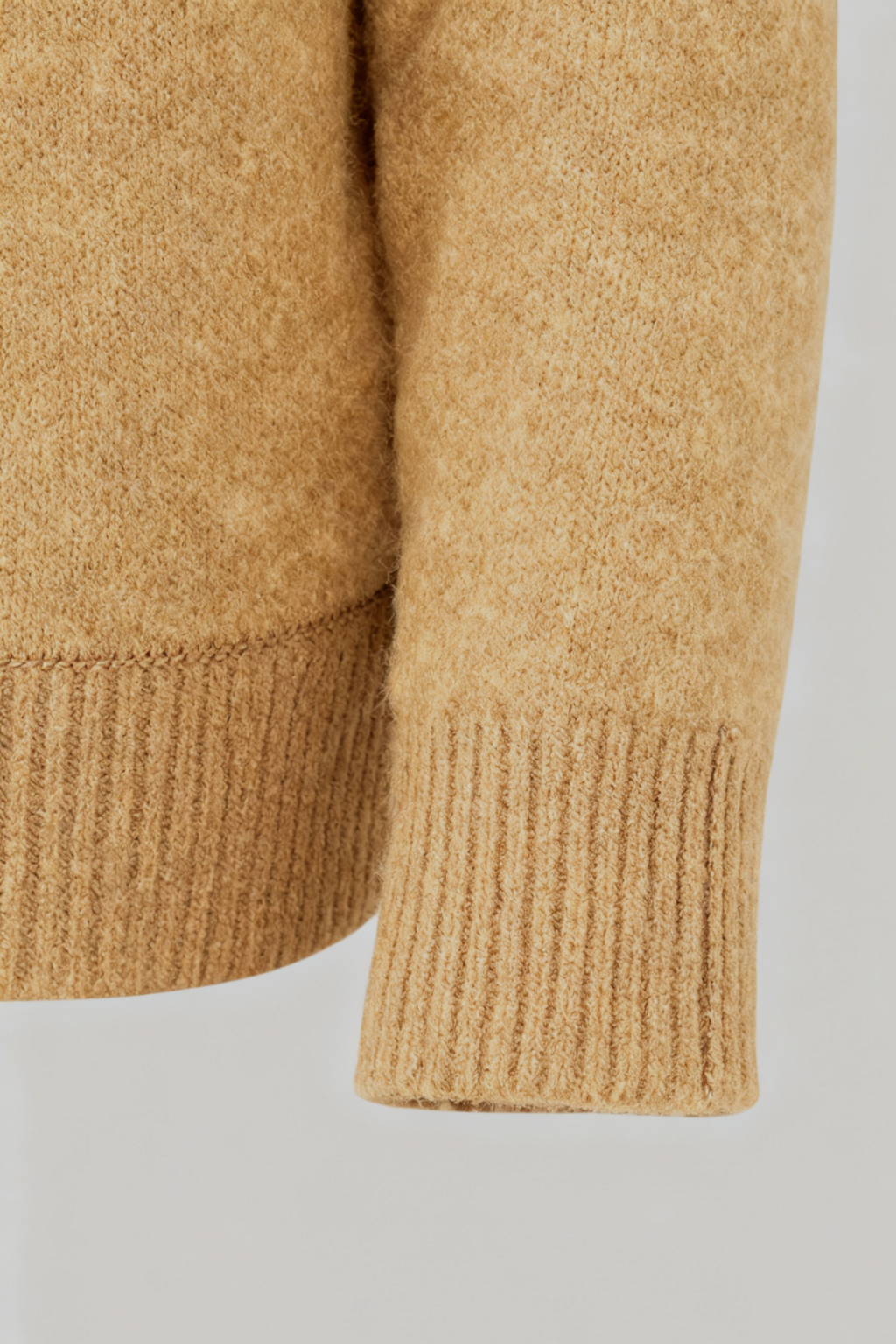 Cashmere V-Neck Sweater, Seamless Slim Fit