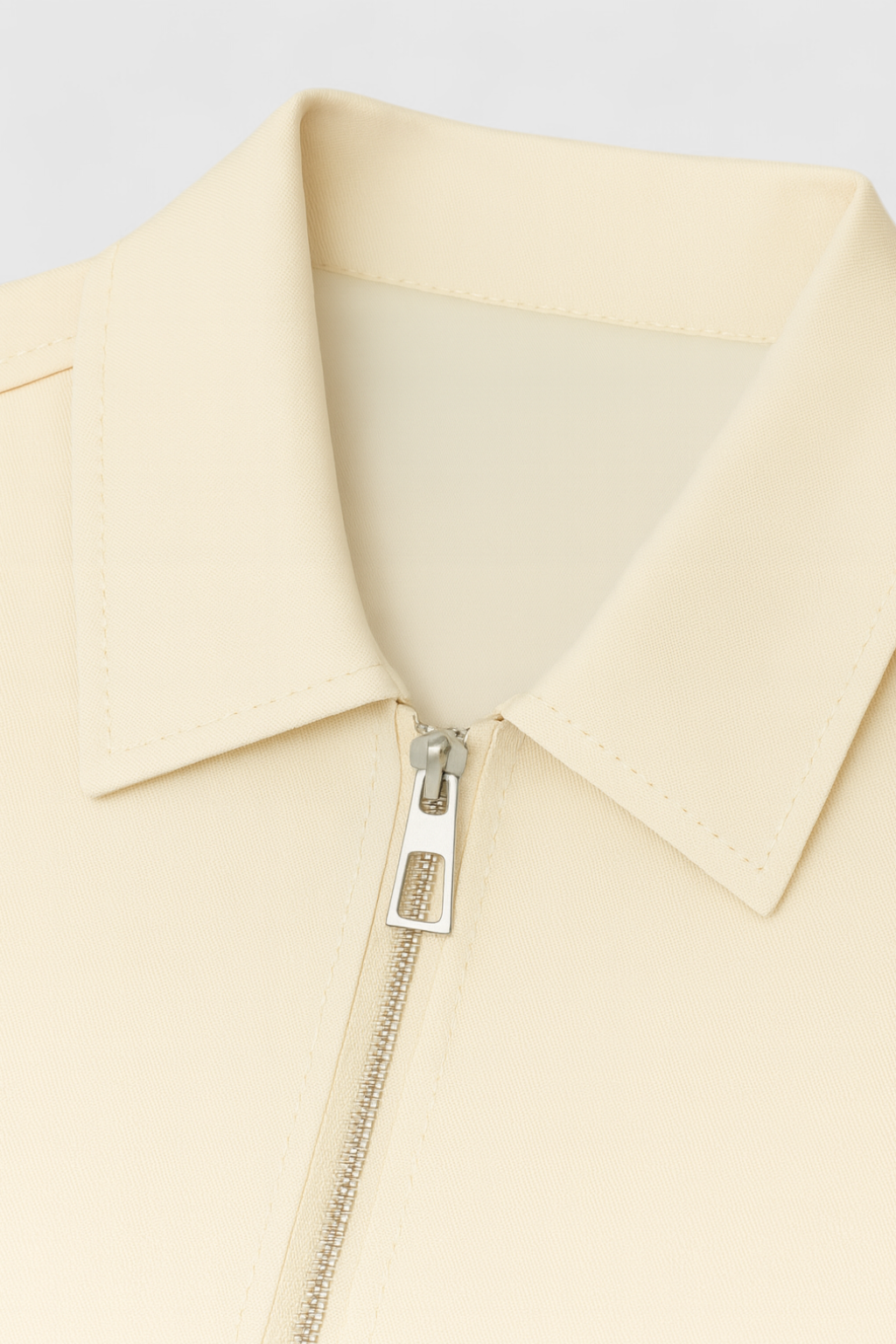 Zip Jacket with Collar & Stretch