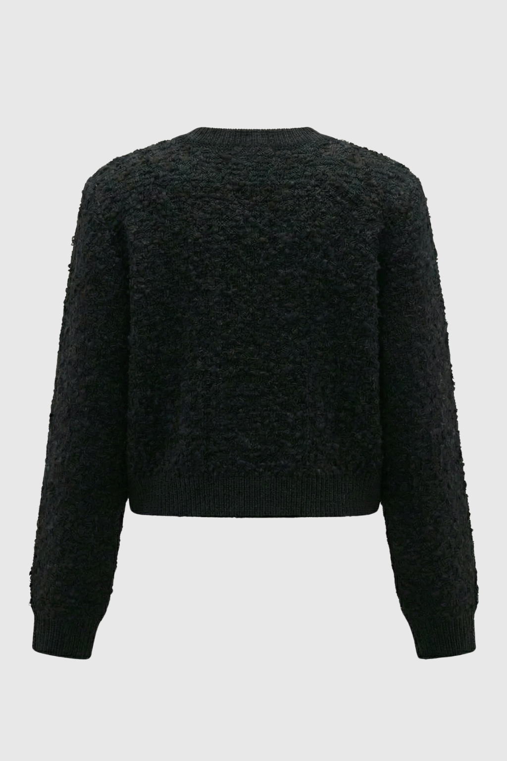 Textured Knit Cardigan, Jewel Buttons