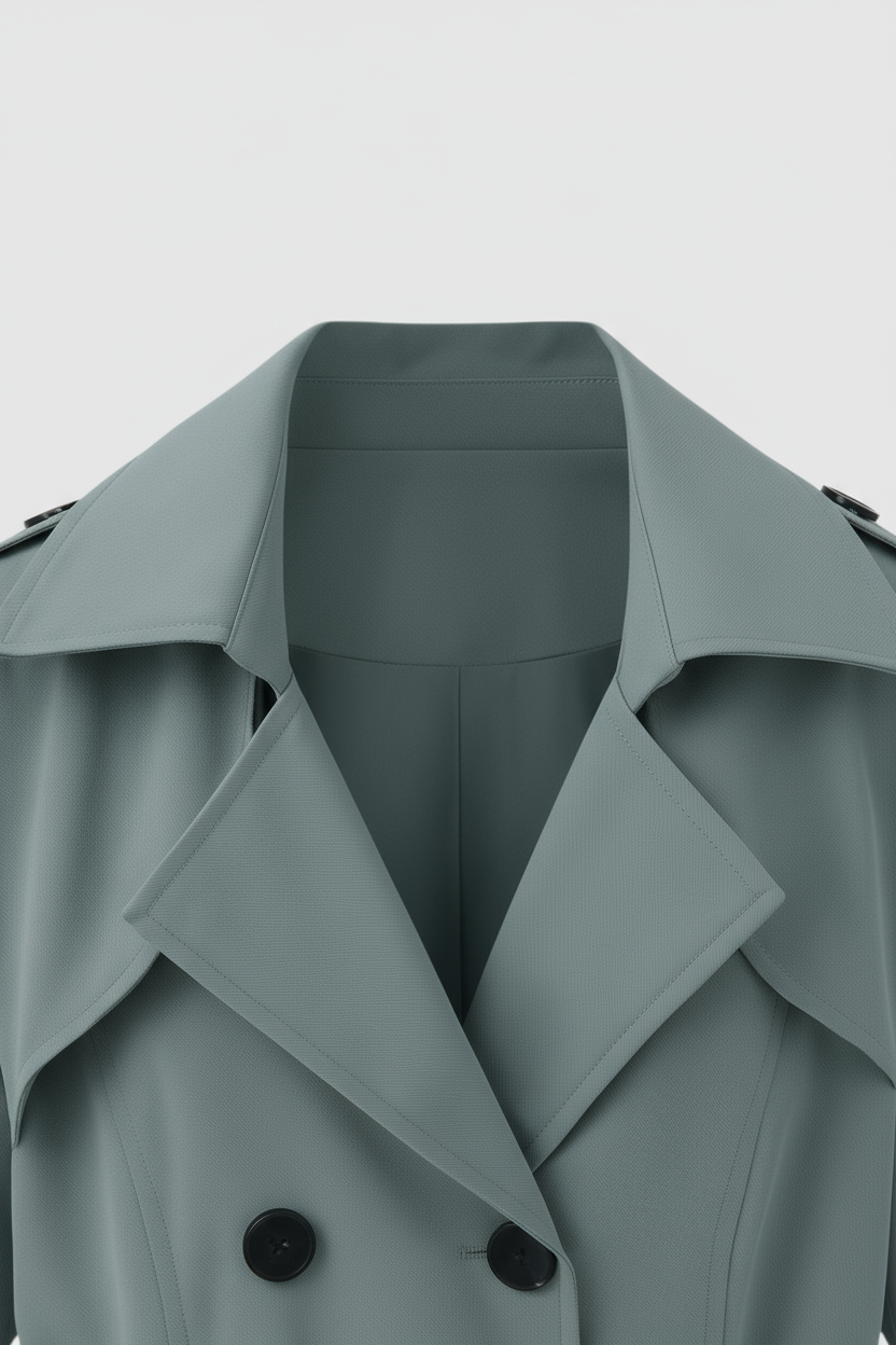 Trench Coat | Belted, Double-Breasted