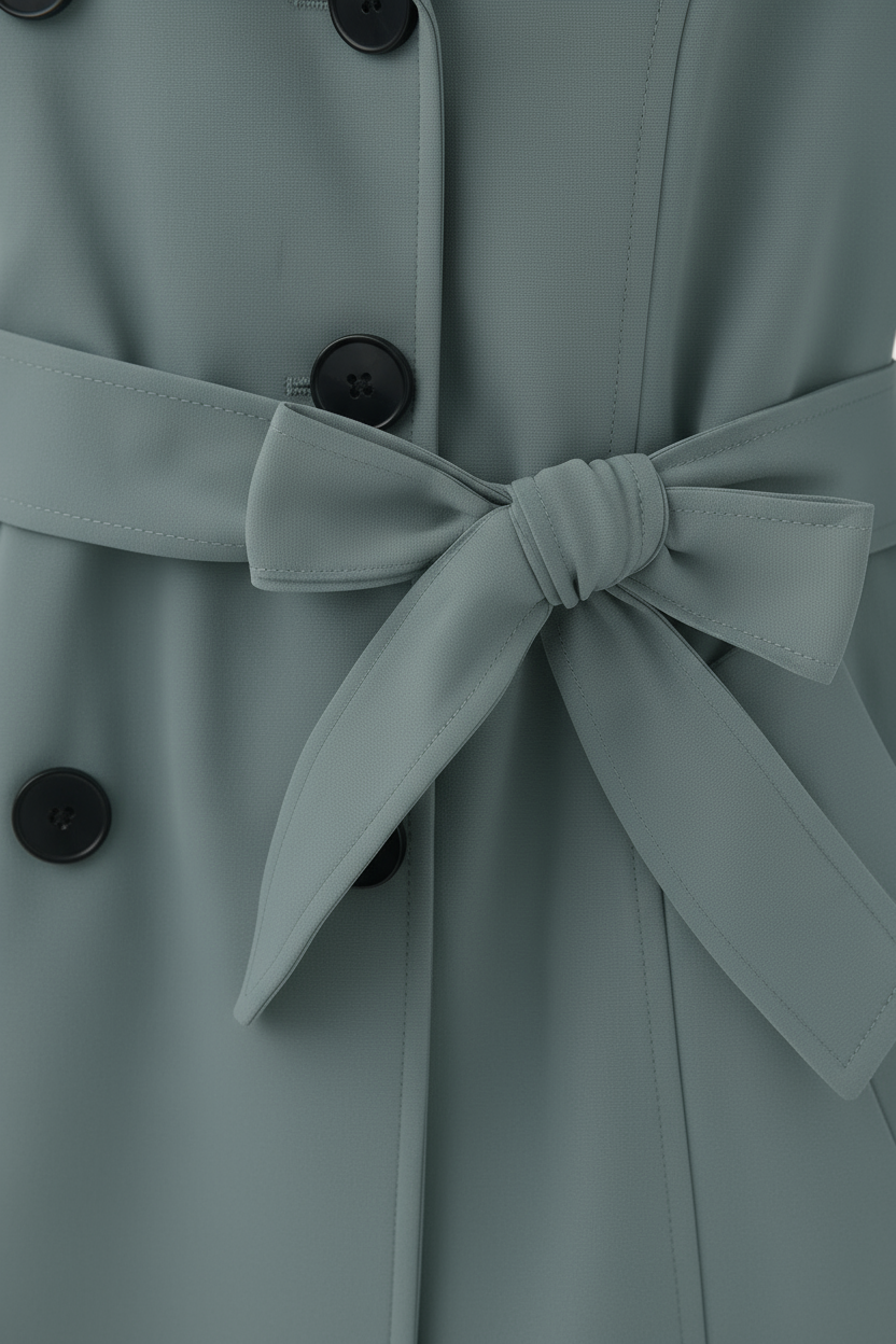 Trench Coat | Belted, Double-Breasted