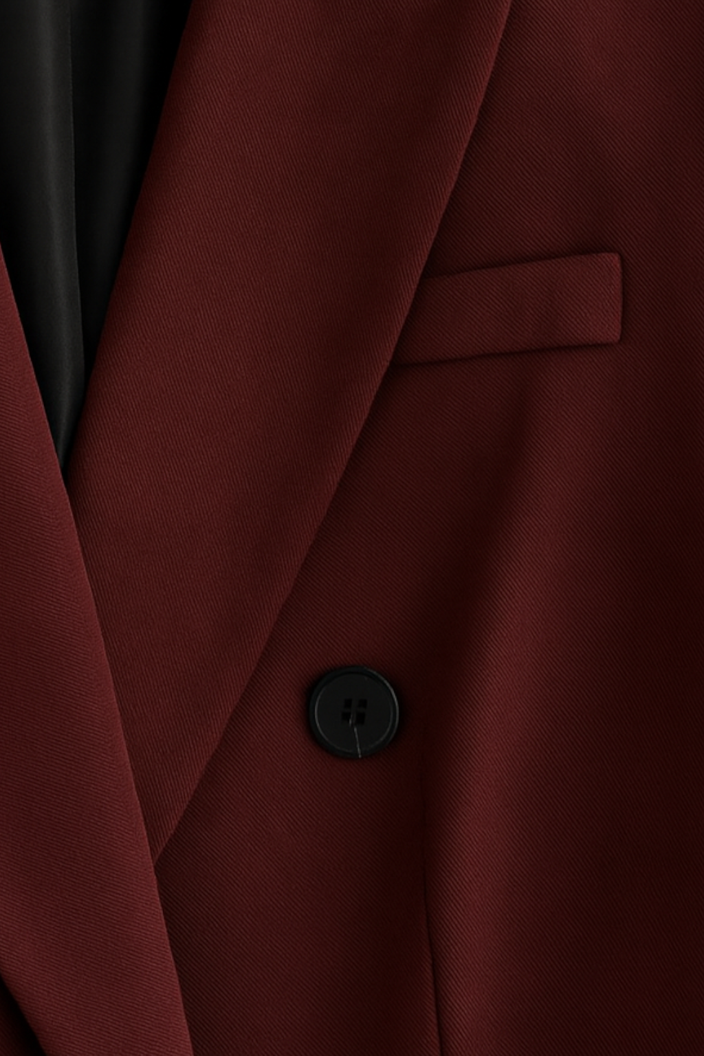 Blazer Jacket, Notched Lapel, Relaxed Fit