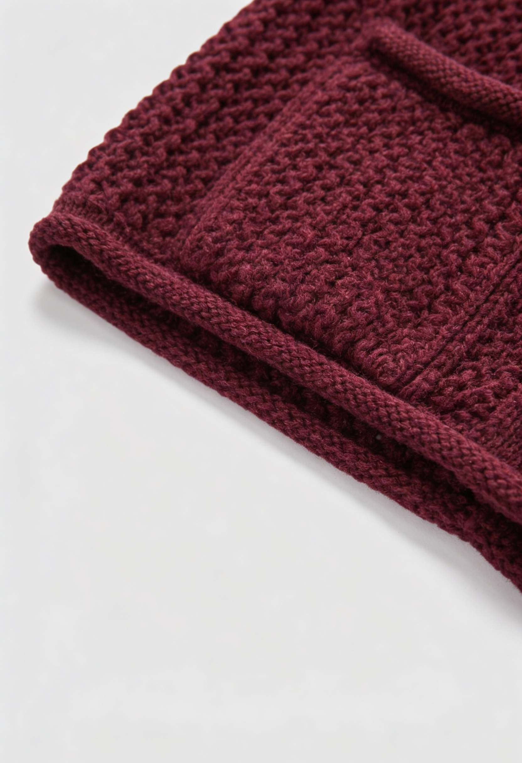 Cardigan with Textured Knit & Pockets