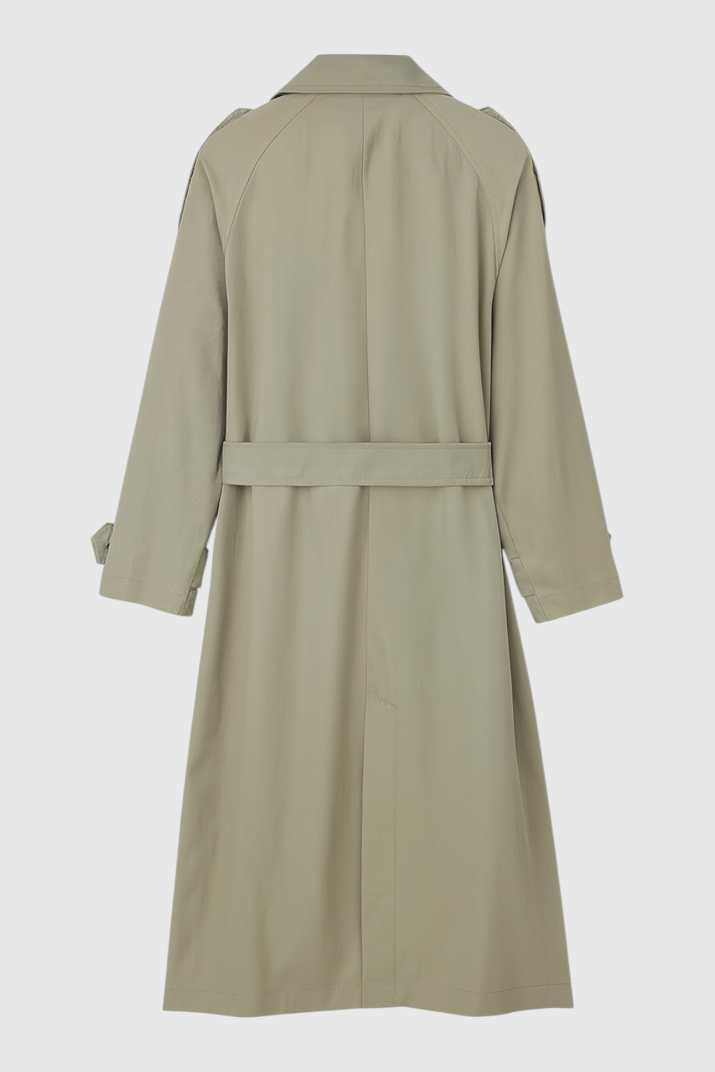Trench Coat with Belted Waist
