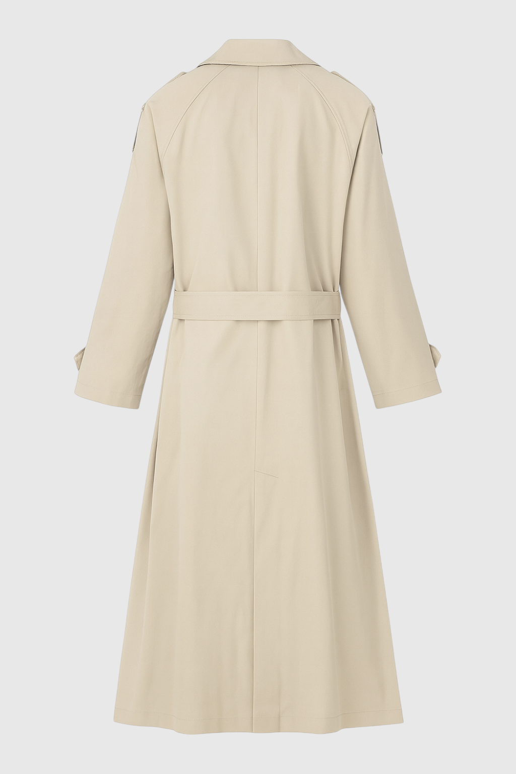 Trench Coat with Belted Waist