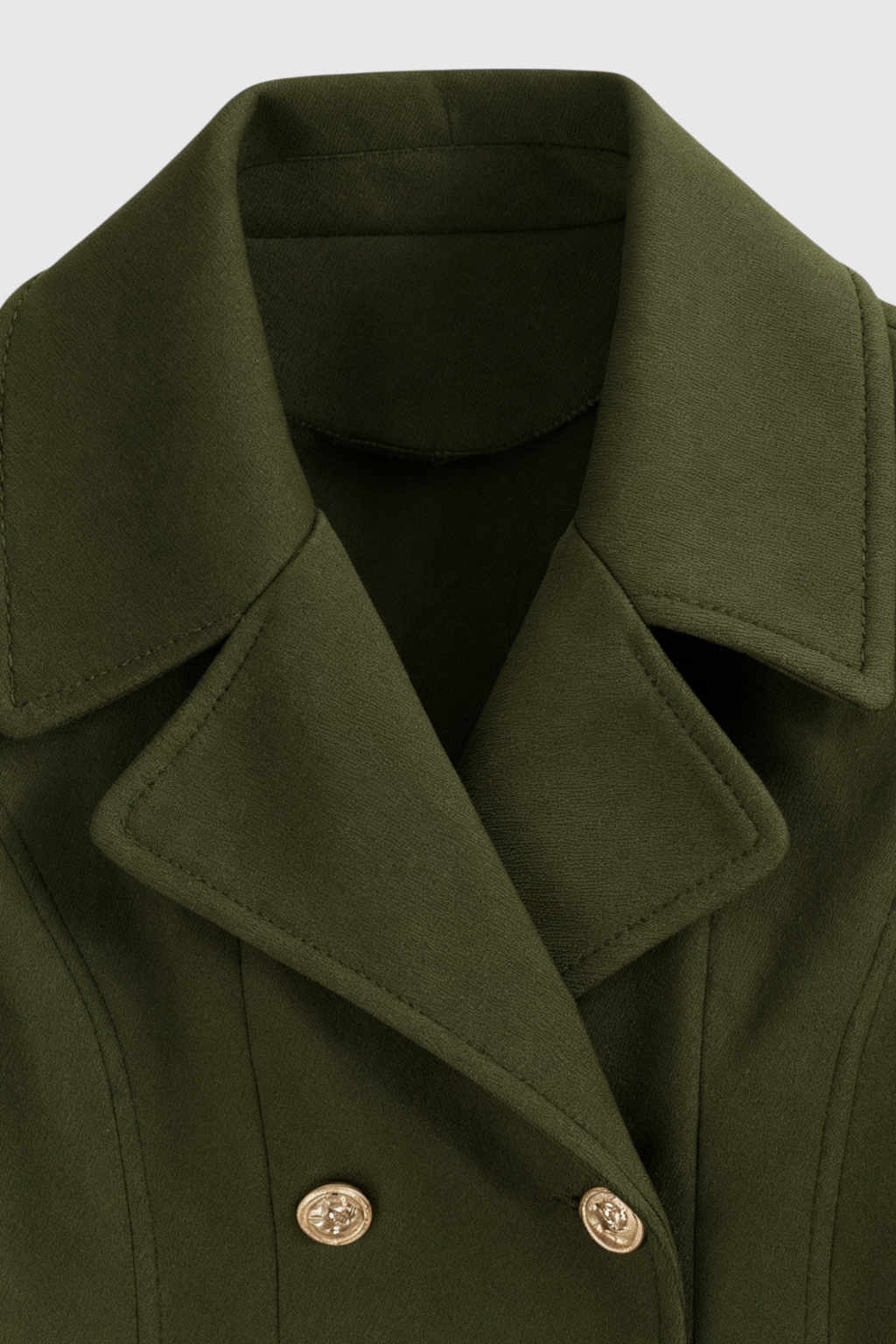 Fit-and-Flare Coat | Belted, Pleated Hem