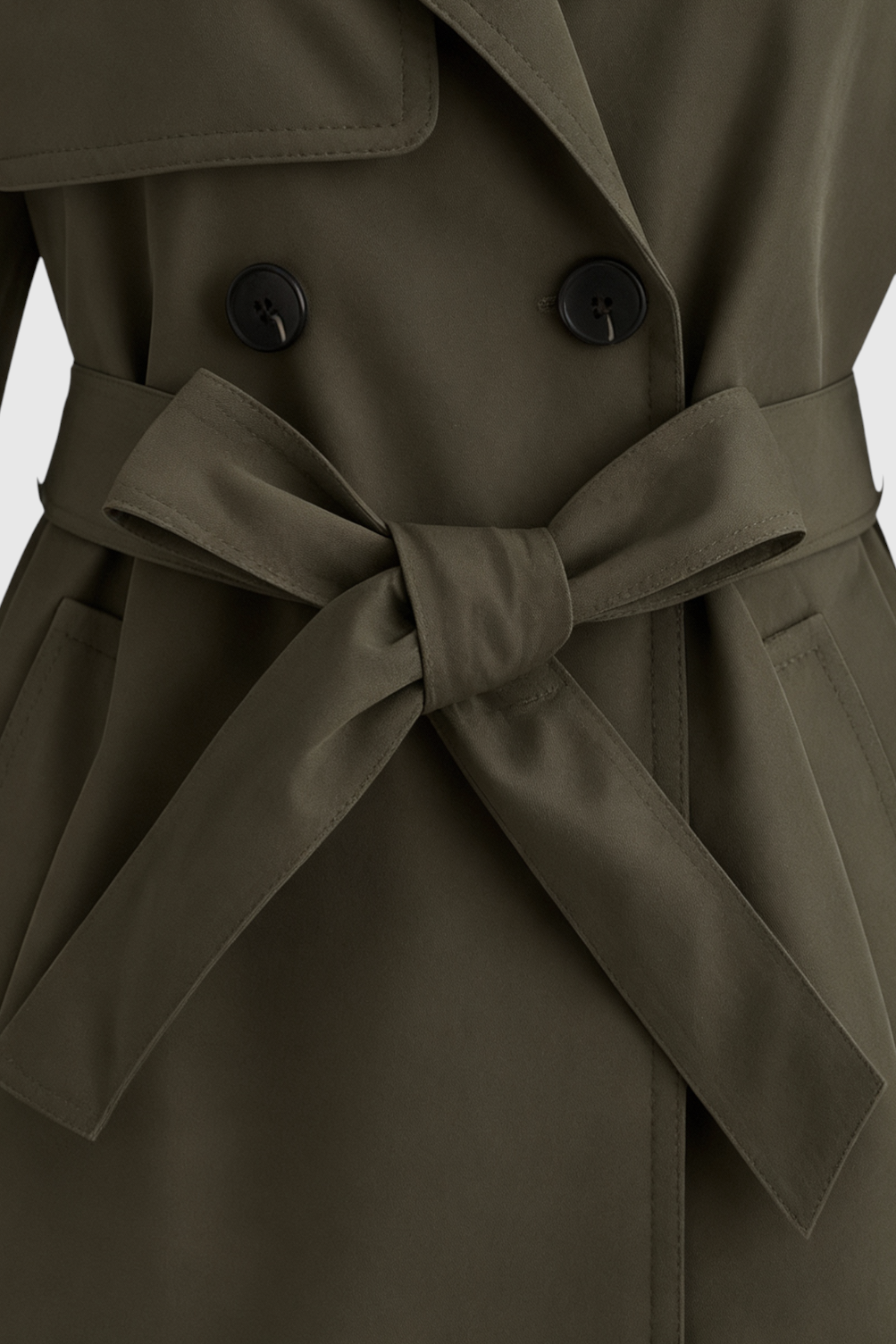 Trench Coat | Belted, Storm Flap