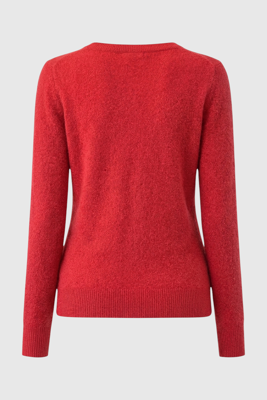 Cashmere V-Neck Sweater, Seamless Finish