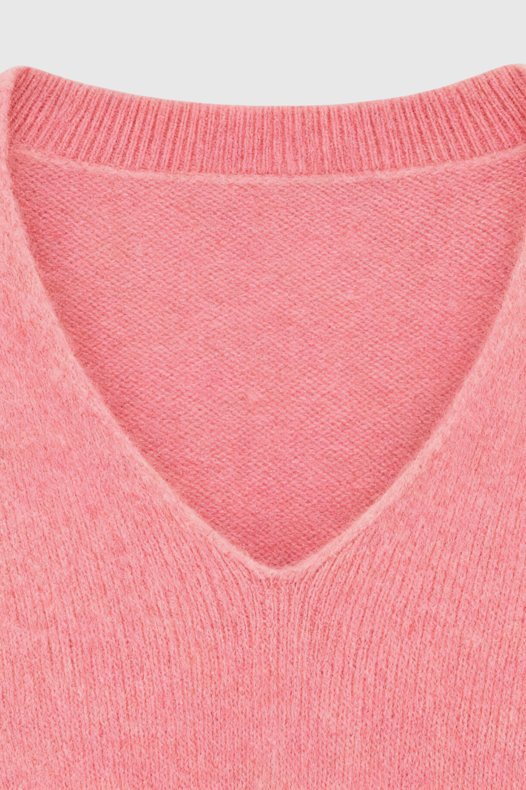 Cashmere V-Neck Sweater, Seamless Finish