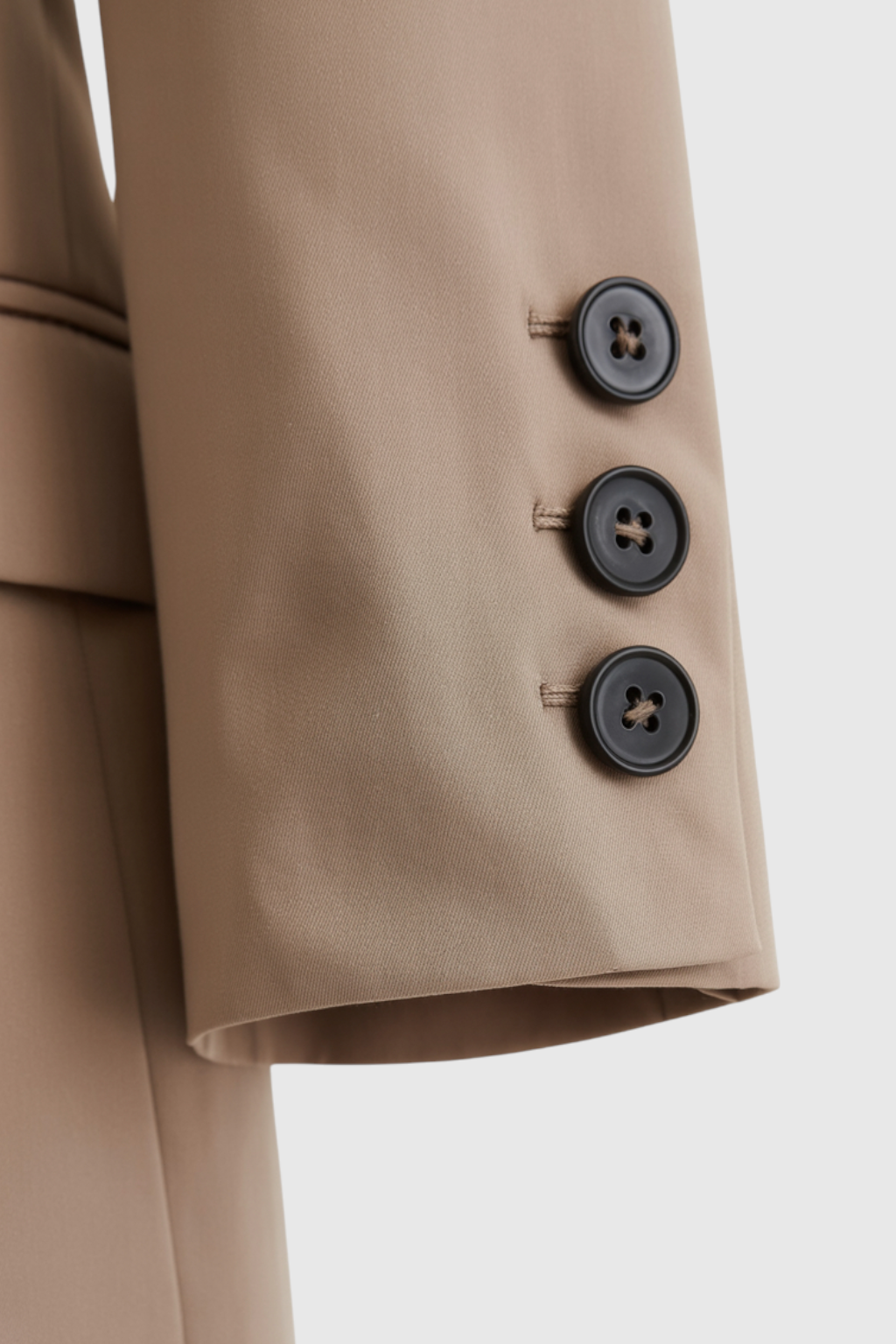 Blazer with Notched Lapel & Flap Pockets