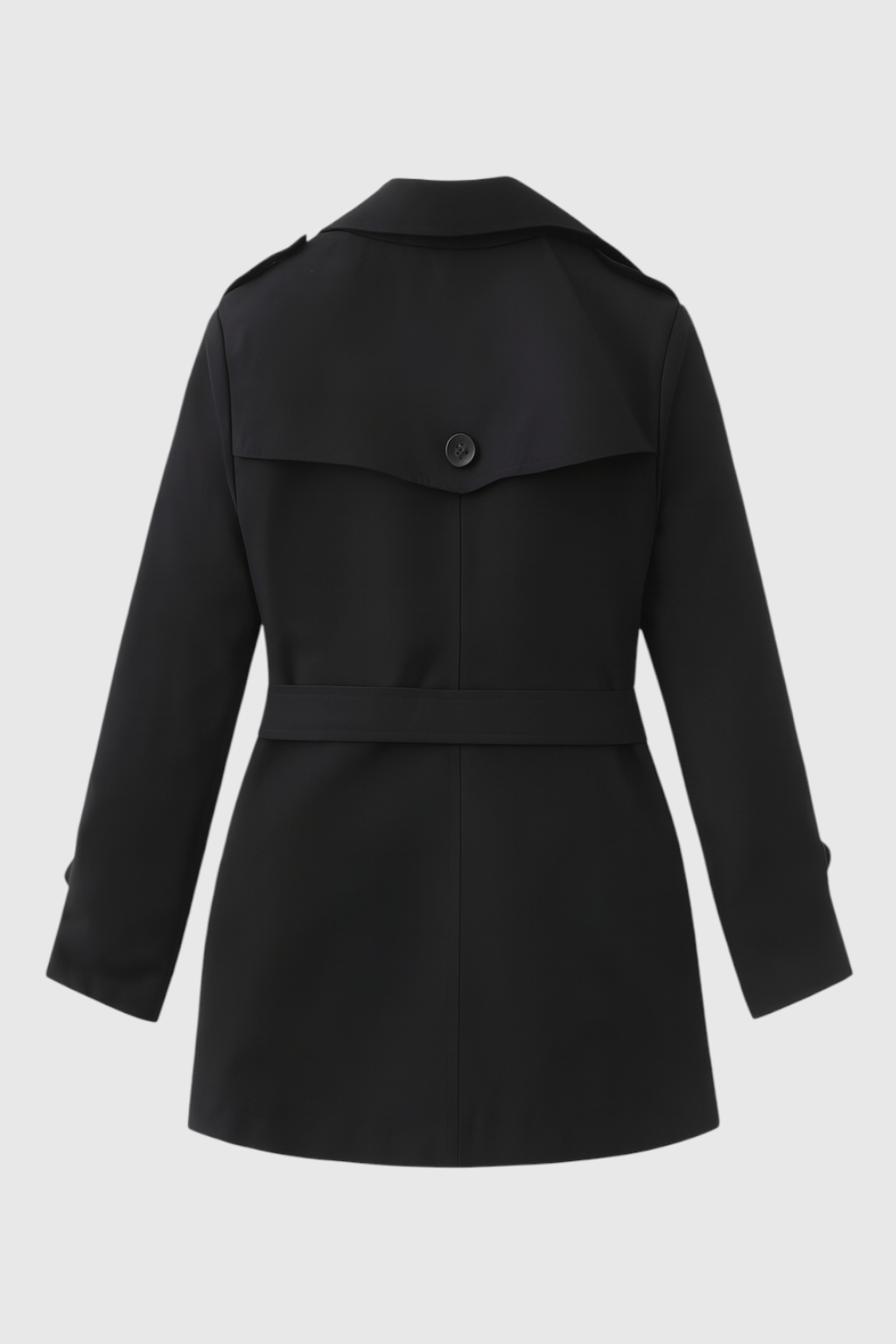 Trench Coat | Belted, Double-Breasted