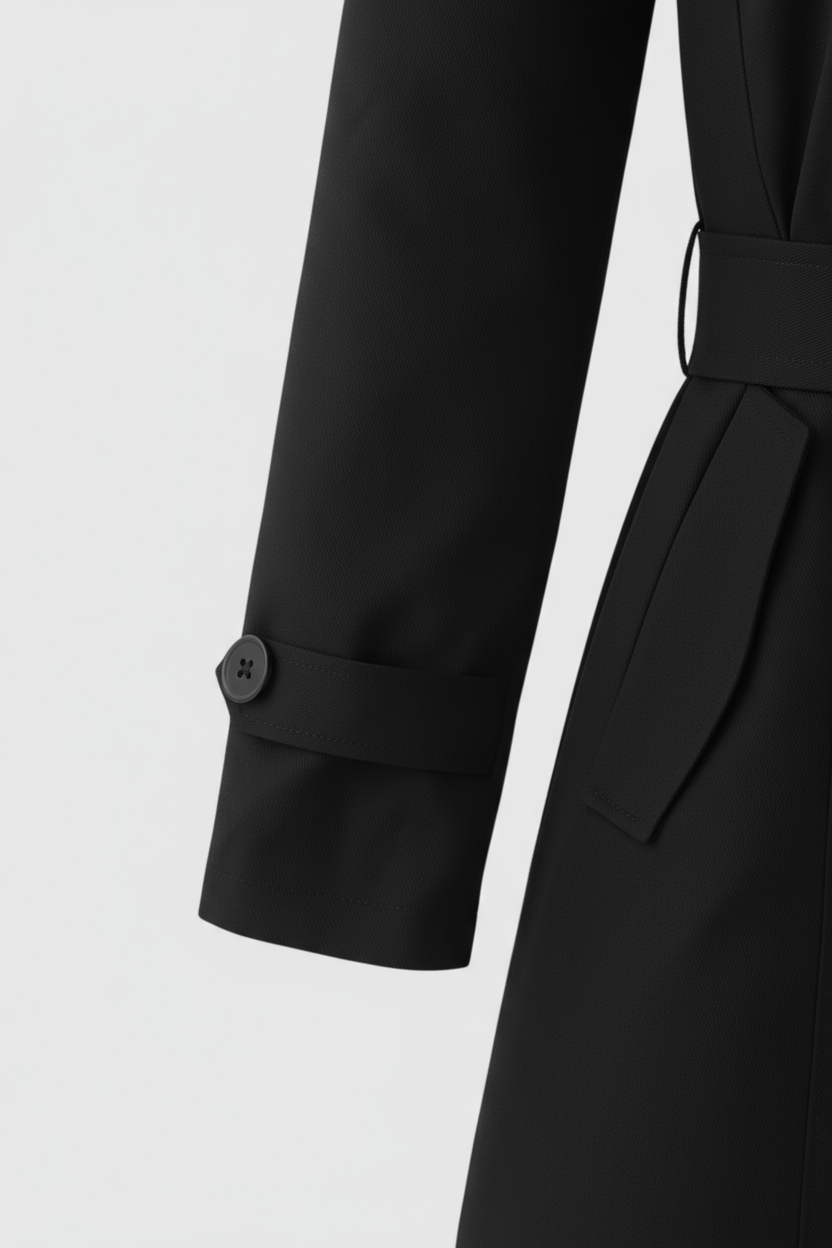 Trench Coat | Belted, Double-Breasted