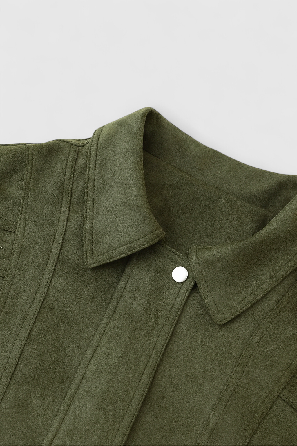 Bomber Jacket, Suede-Effect, Zip Front