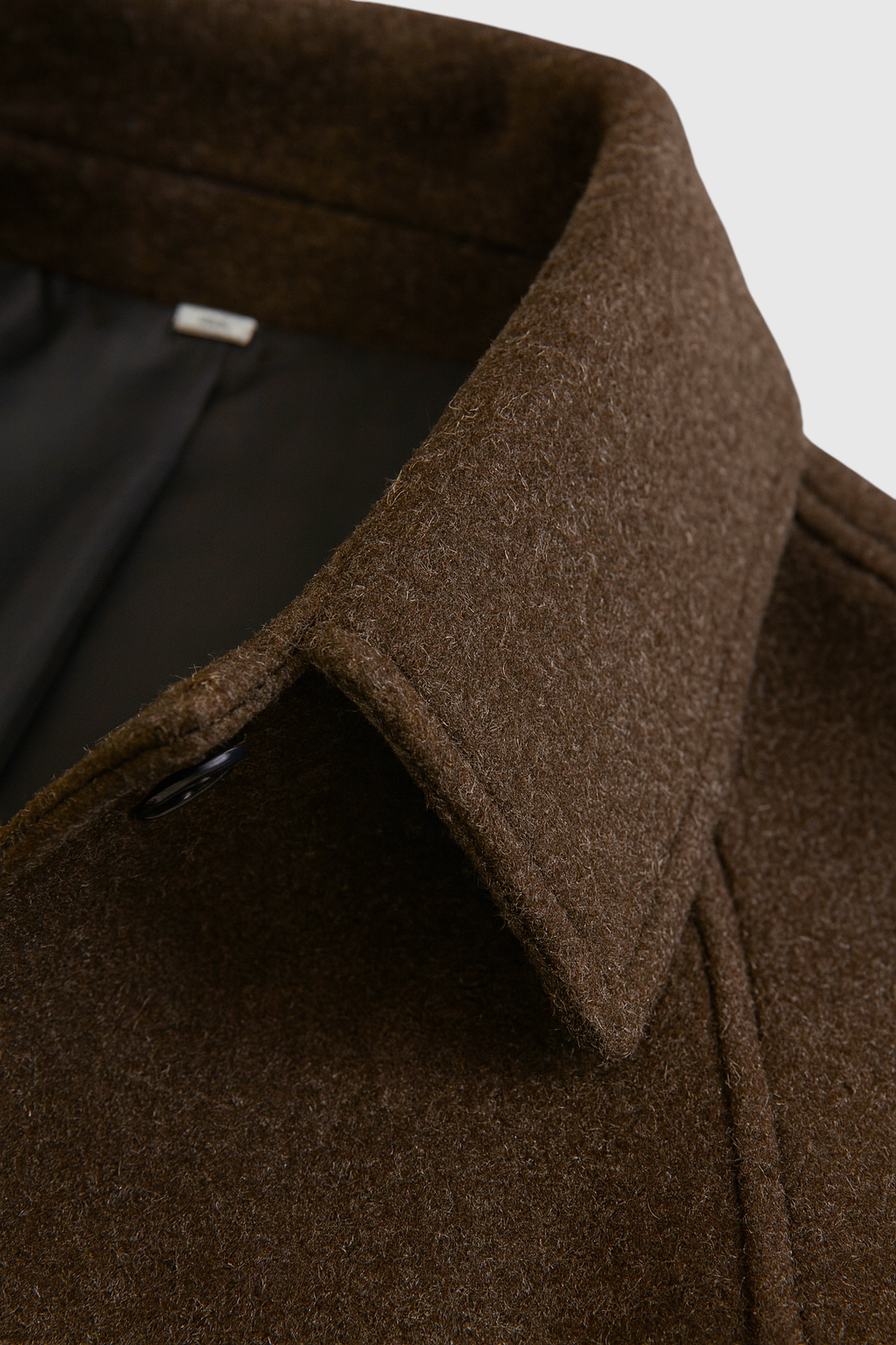 Long Overcoat with Belted Waist