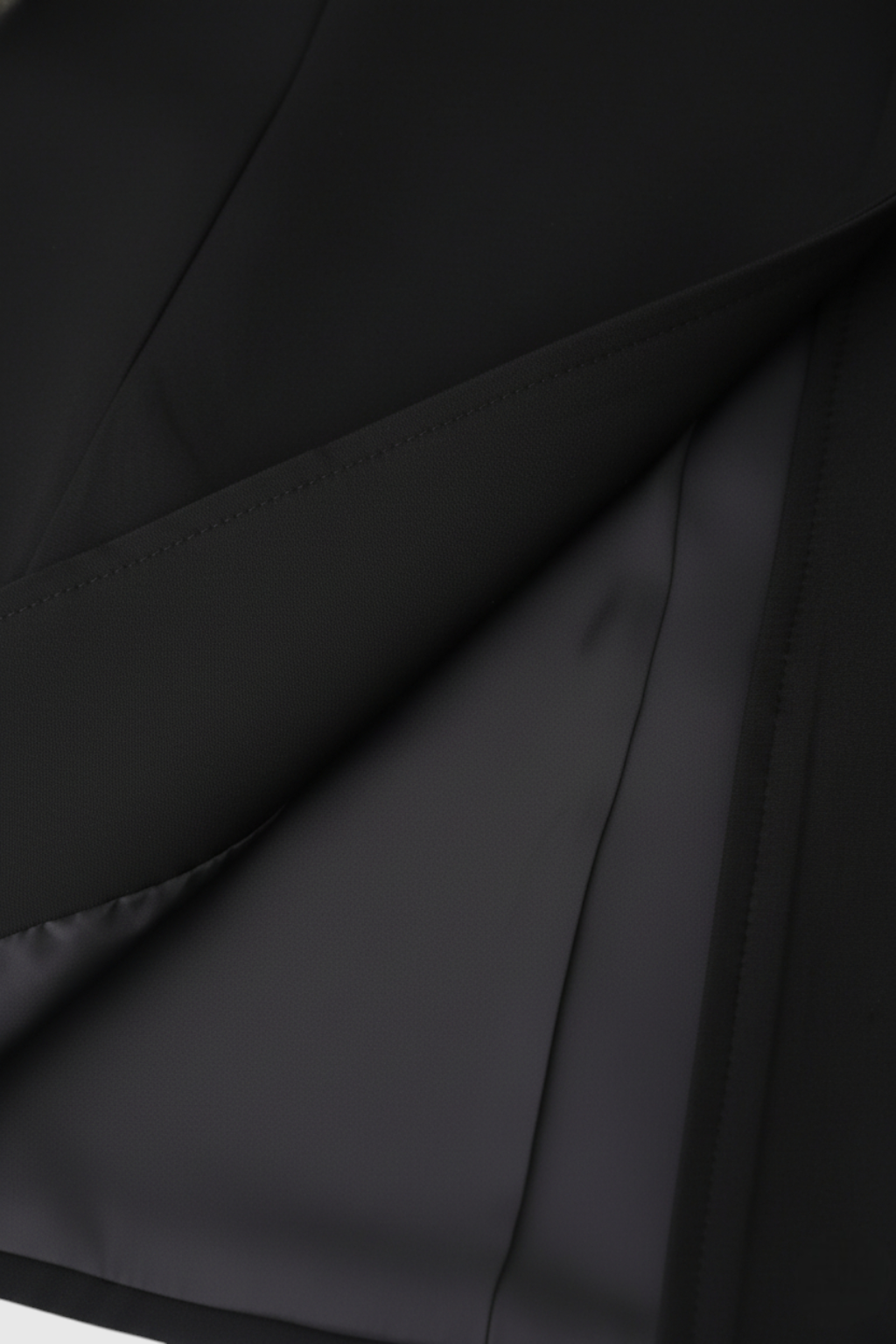 Long Coat | Slim Fit, Notched Lapel