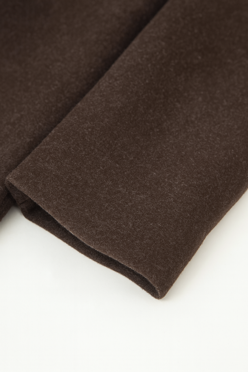 Long Overcoat with Flap Pockets