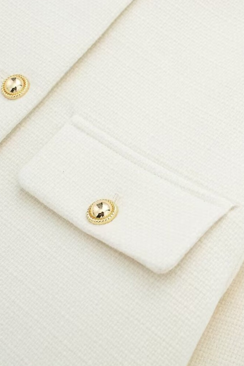 Jacket with Gold Buttons, Four Pockets
