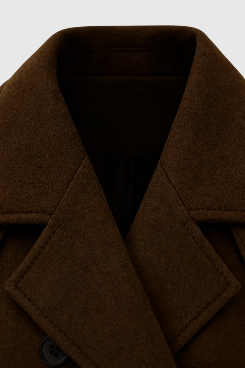 Long Coat with Belted Waist