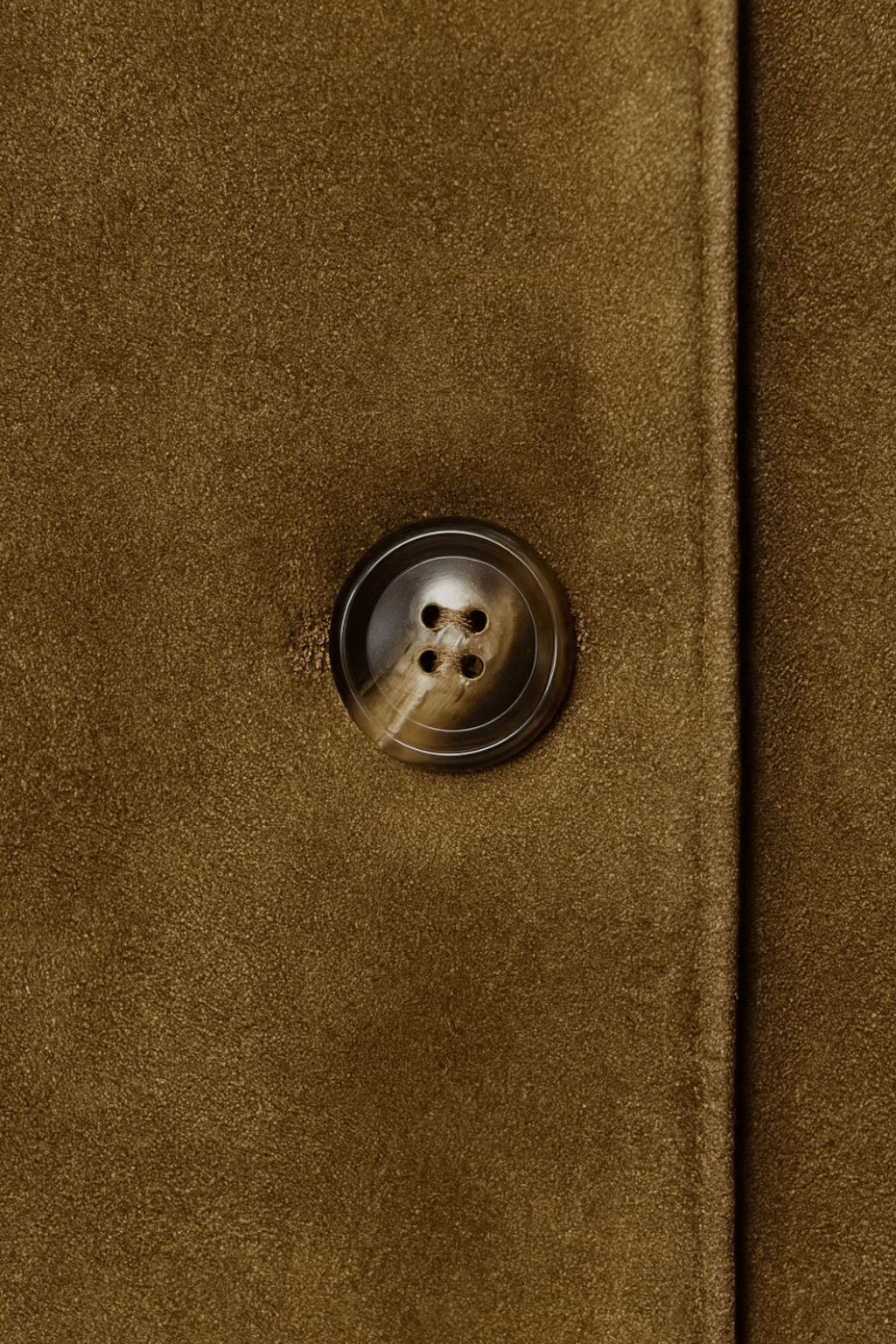 Cropped Jacket with Suede Finish