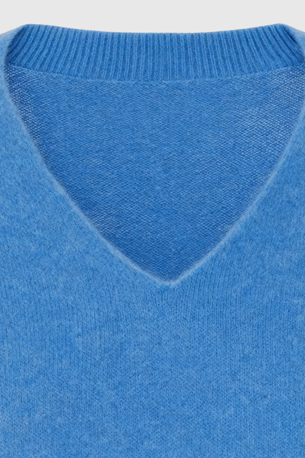 Cashmere V-Neck Sweater, Seamless Finish