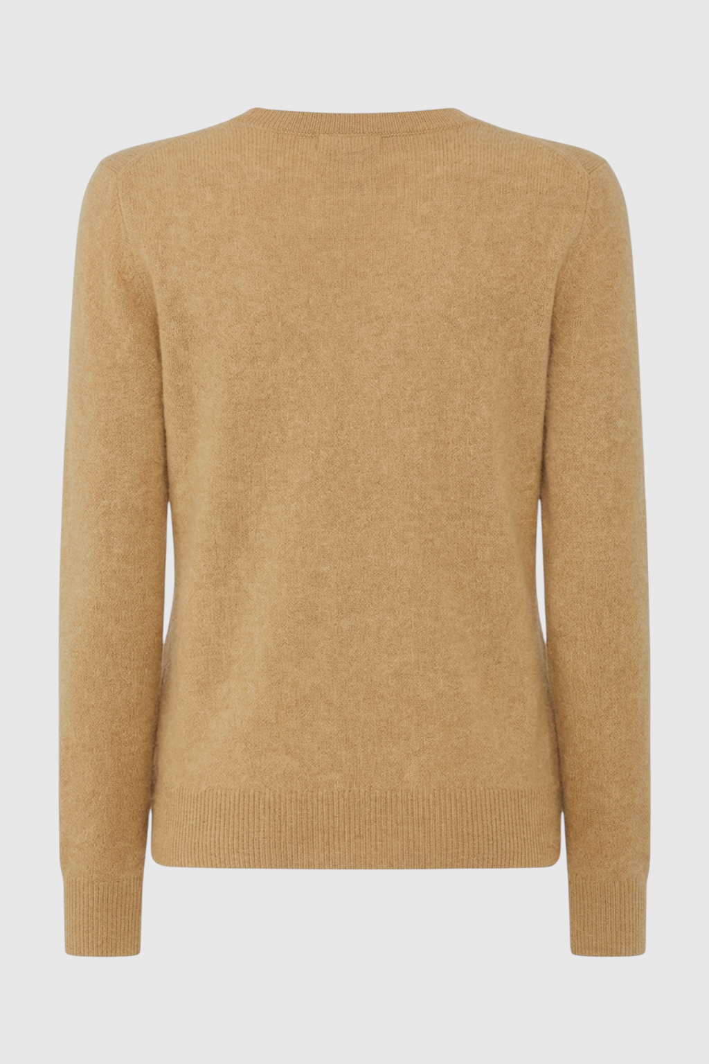 Cashmere V-Neck Sweater, Seamless Slim Fit