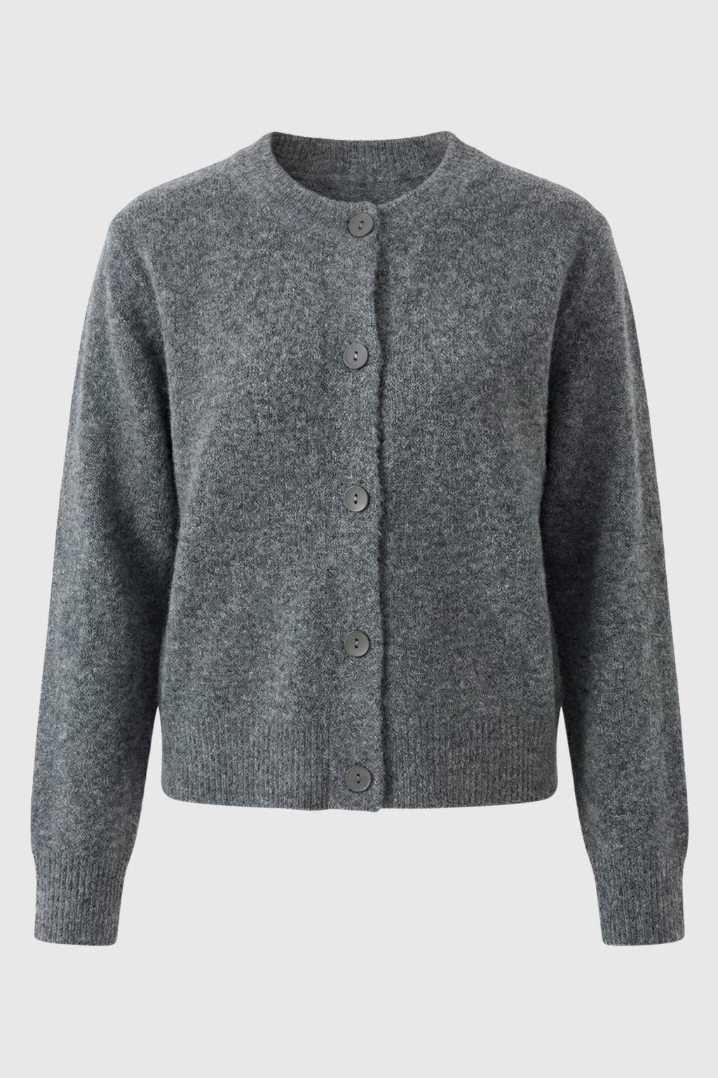 Knit Cardigan, Cropped, Button Front