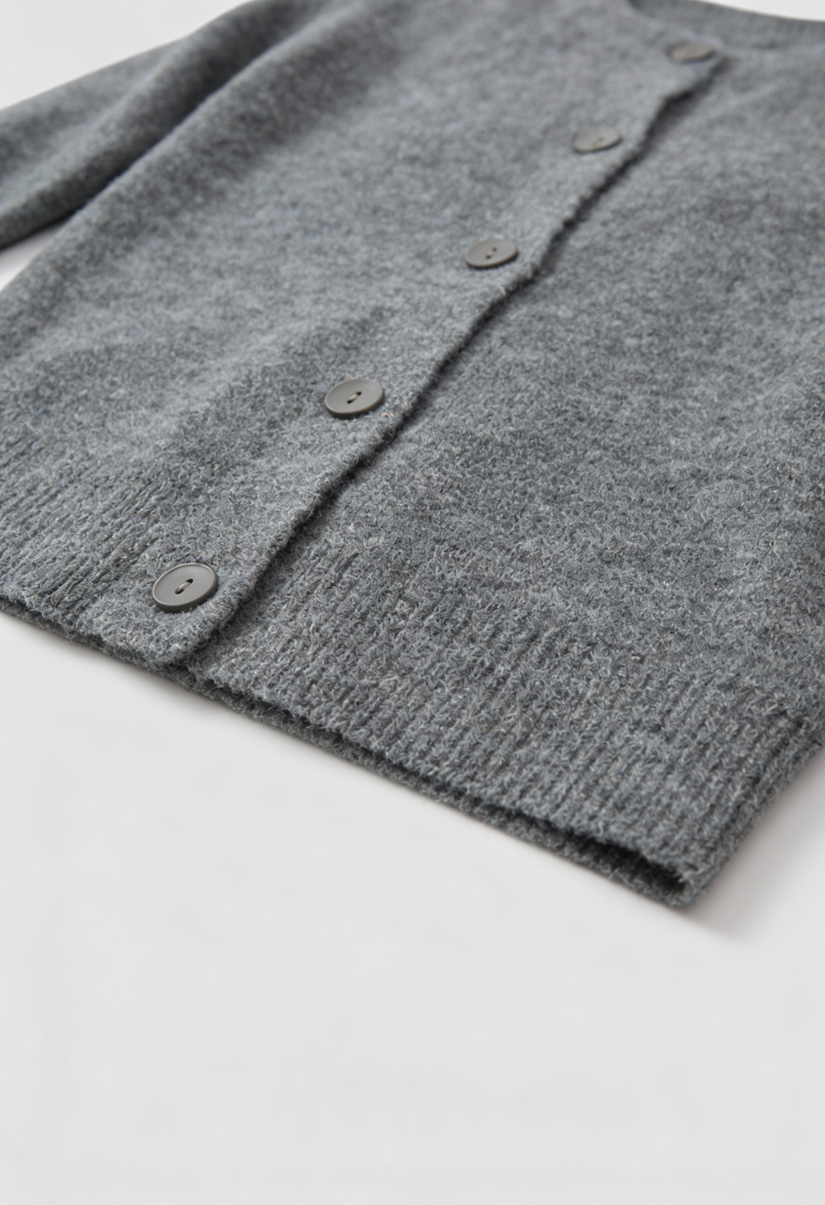 Knit Cardigan, Cropped, Button Front