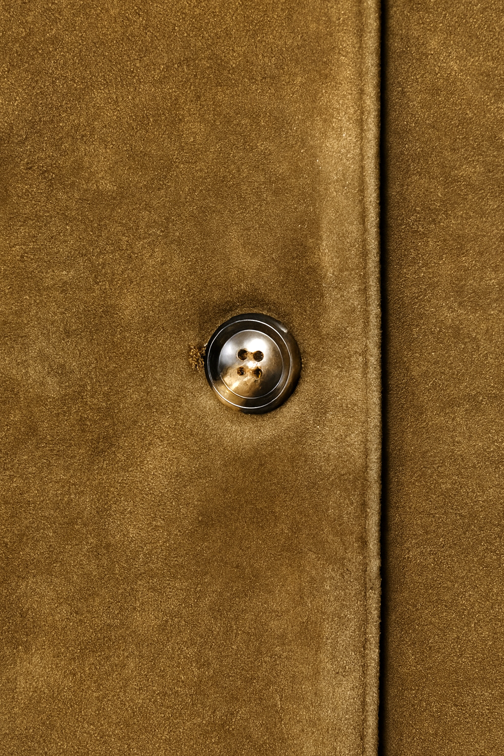 Cropped Jacket, Suede-Effect Finish