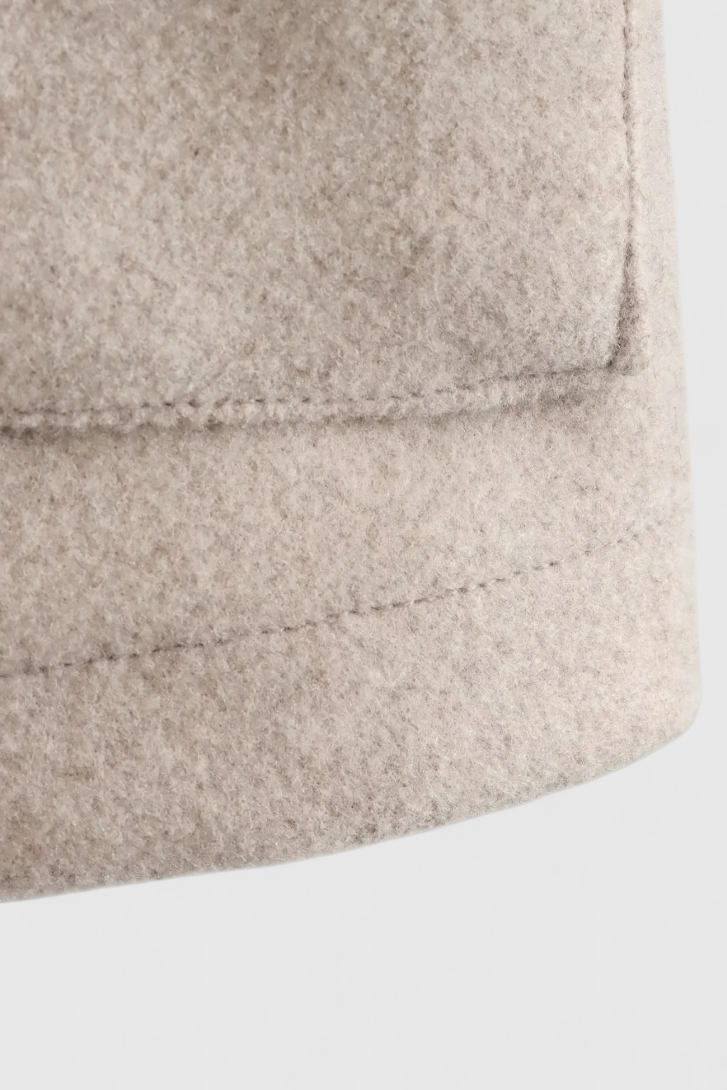 Cropped Jacket | Square Collar, Pockets