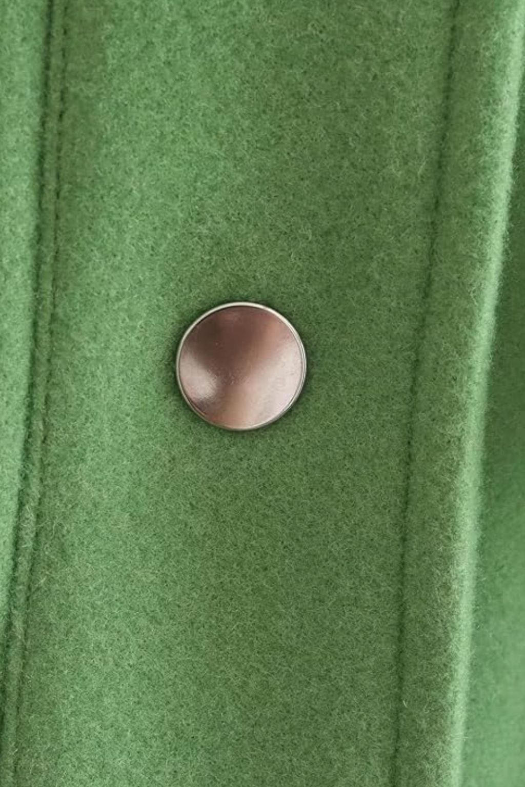 Cropped Jacket with Square Collar