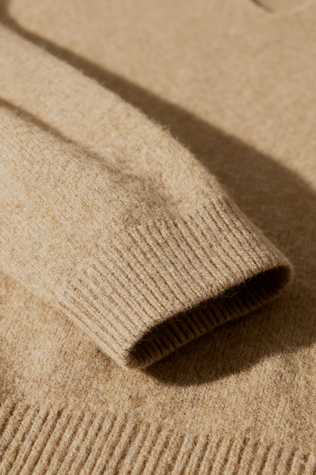 Cashmere V-Neck Sweater, Seamless Finish