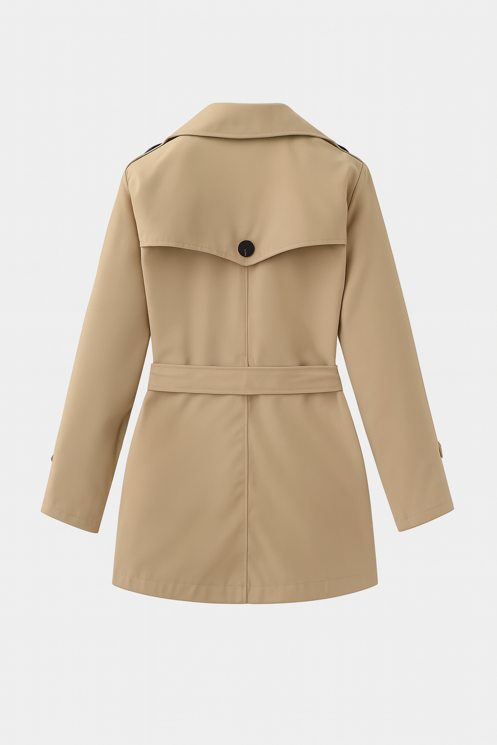 Trench Coat | Double-Breasted, Belted