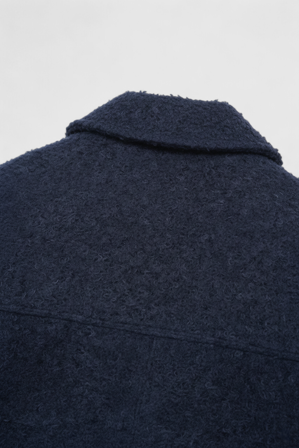 Cropped Zip Jacket | Textured, Collared