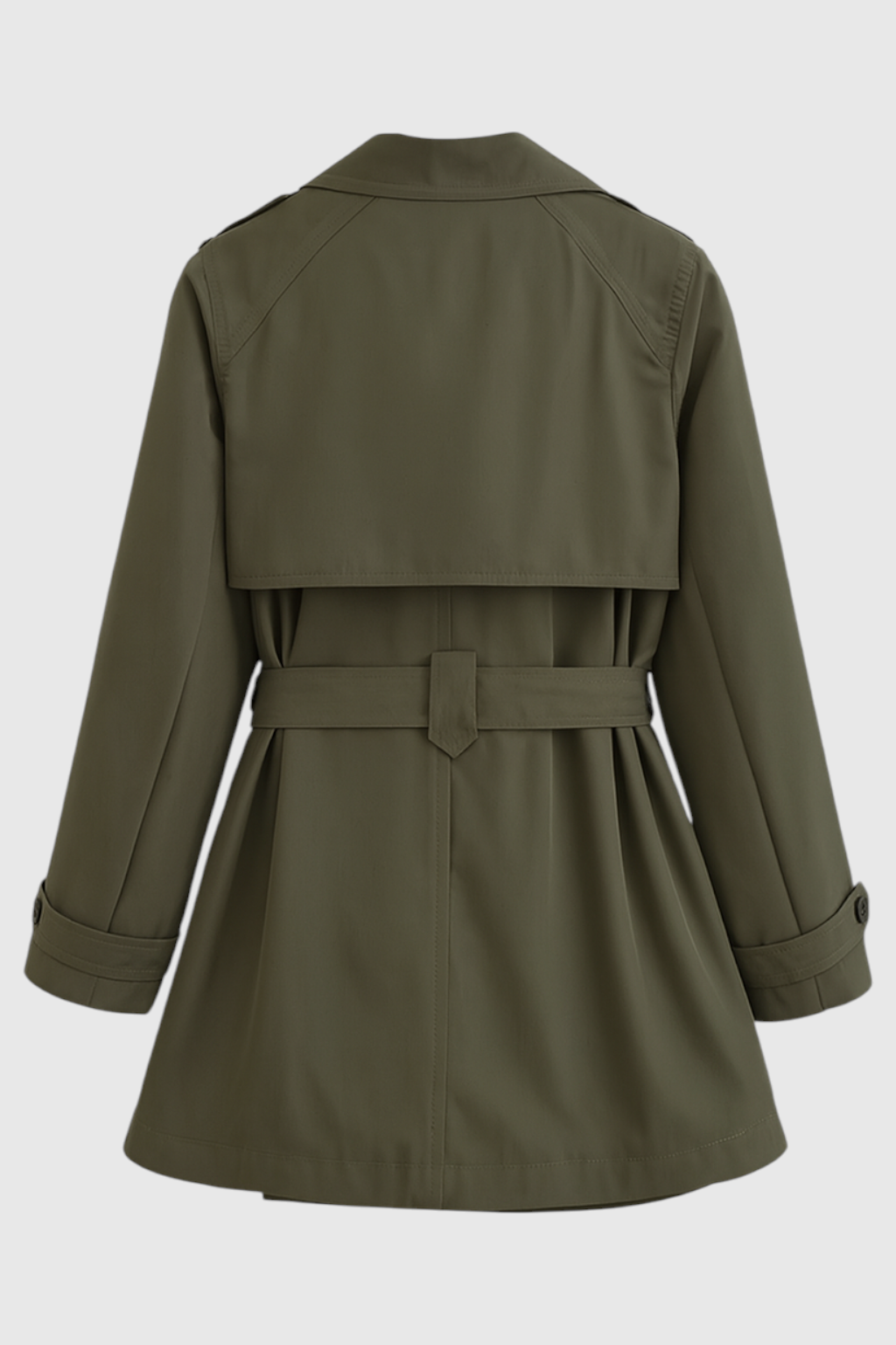 Trench Coat | Belted, Storm Flap