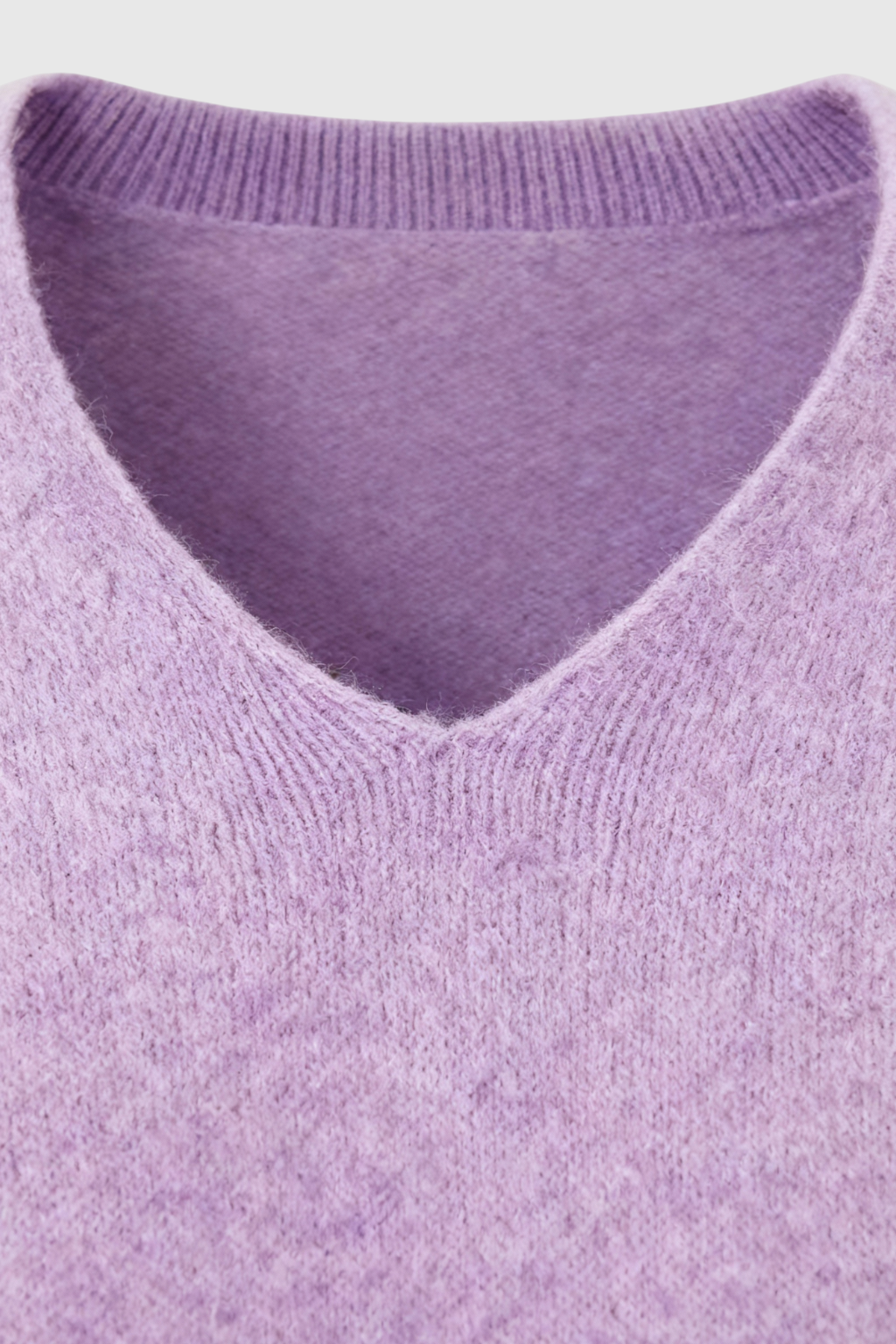 Cashmere V-Neck Sweater, Seamless Finish