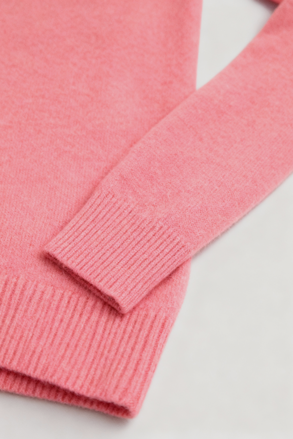 Cashmere V-Neck Sweater, Seamless Finish