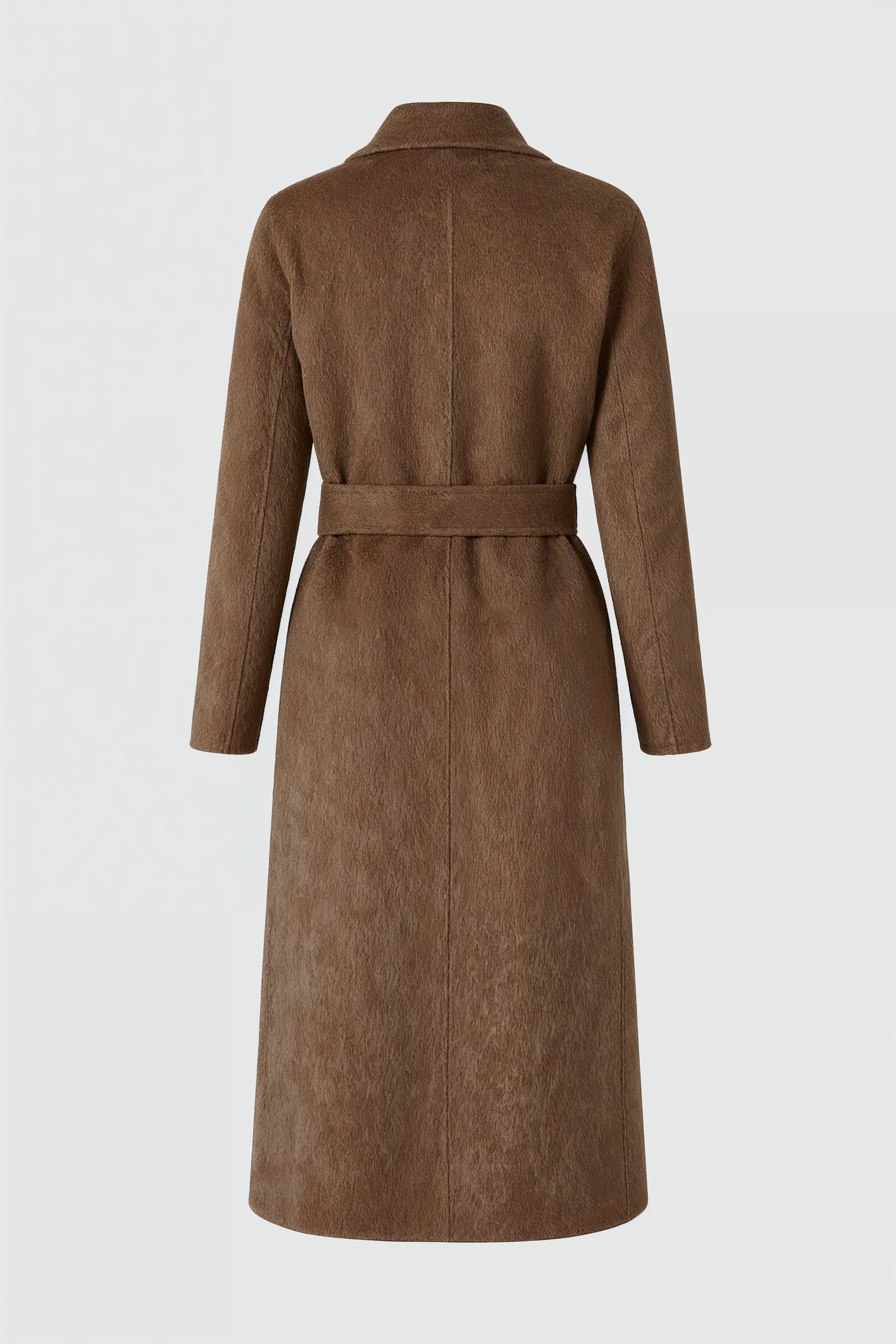 Wrap Coat with Shawl Collar, Belted