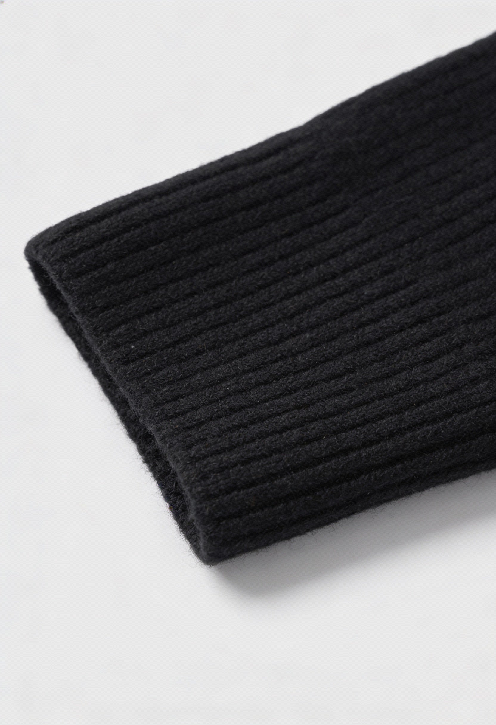 Rib Knit Cardigan with Peplum Hem