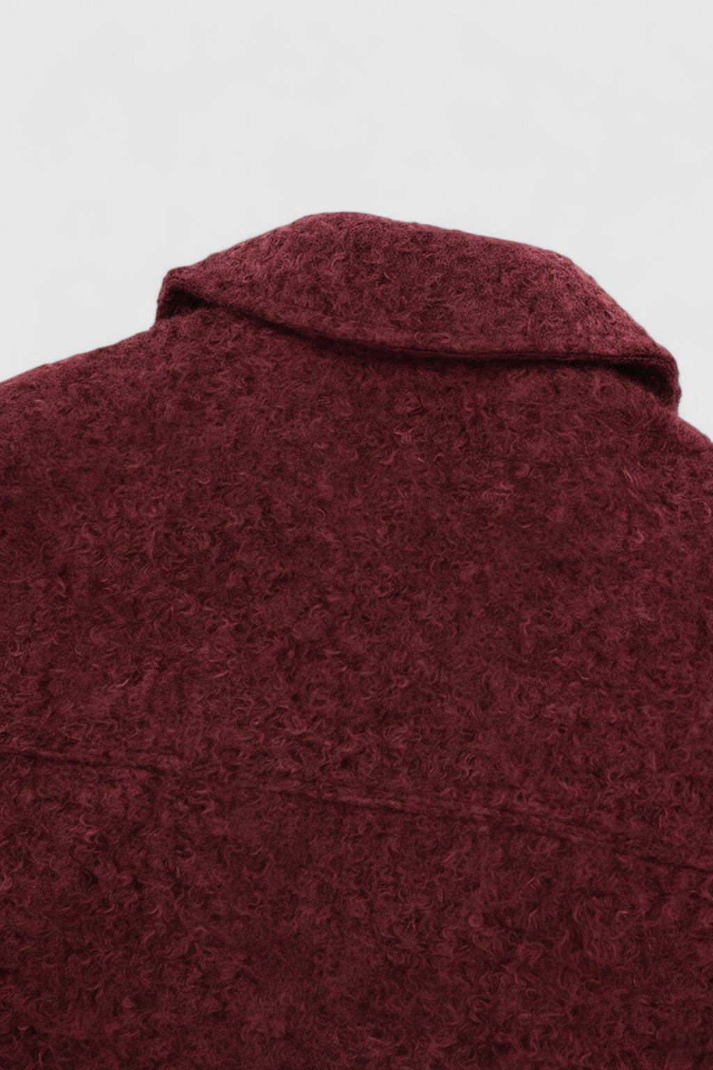 Cropped Textured Zip Jacket, Flap Pockets