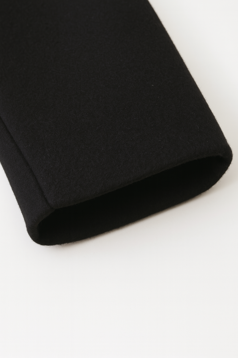 Long Coat | Relaxed Fit, Buttoned Pockets