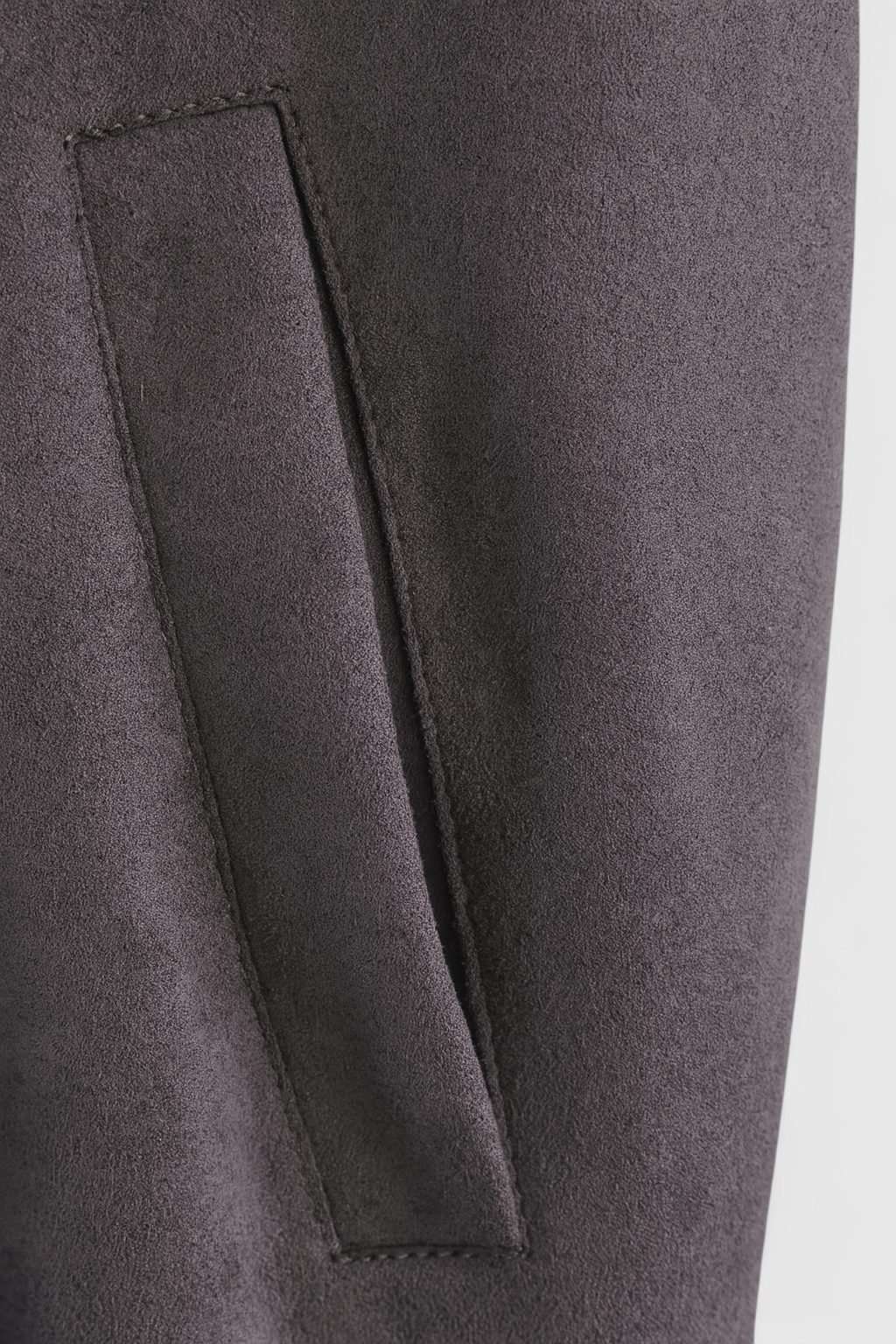 Bomber Jacket with Stand Collar