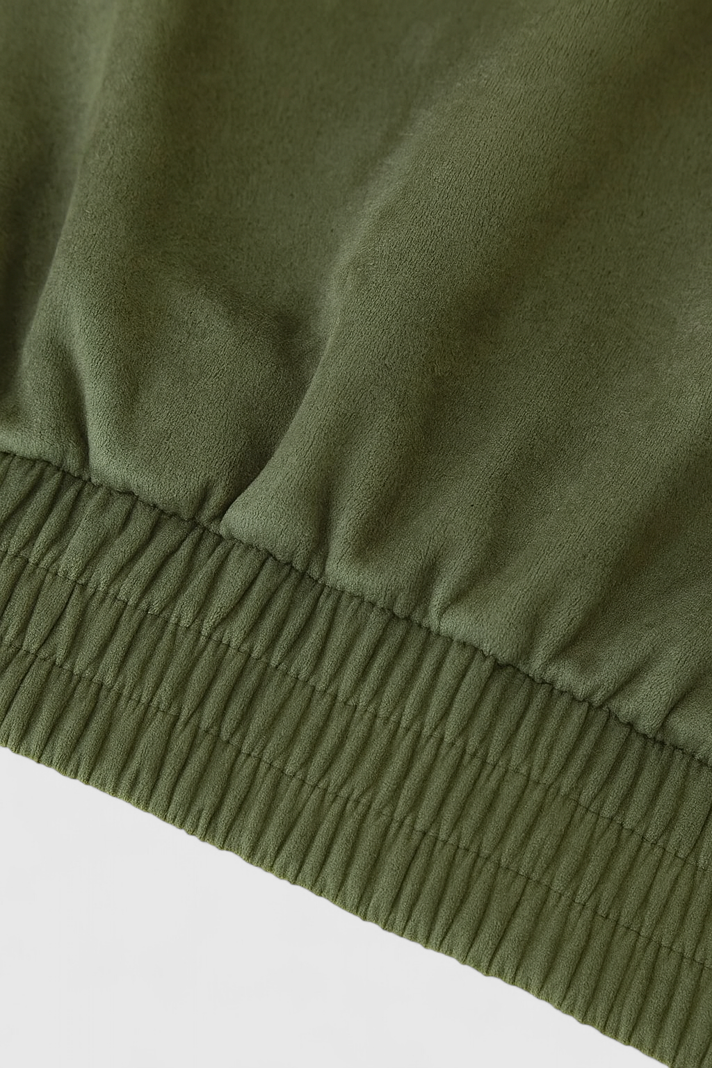 Bomber Jacket, Suede-Effect, Zip Front