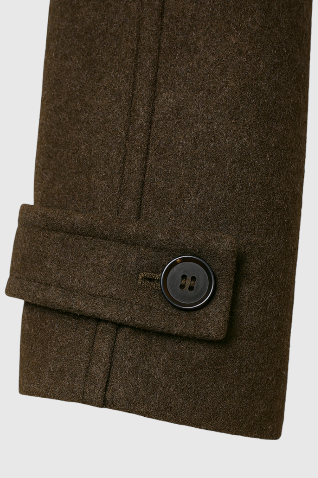 Long Overcoat with Belted Waist