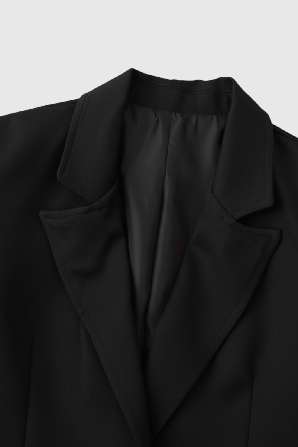 Long Coat | Slim Fit, Notched Lapel