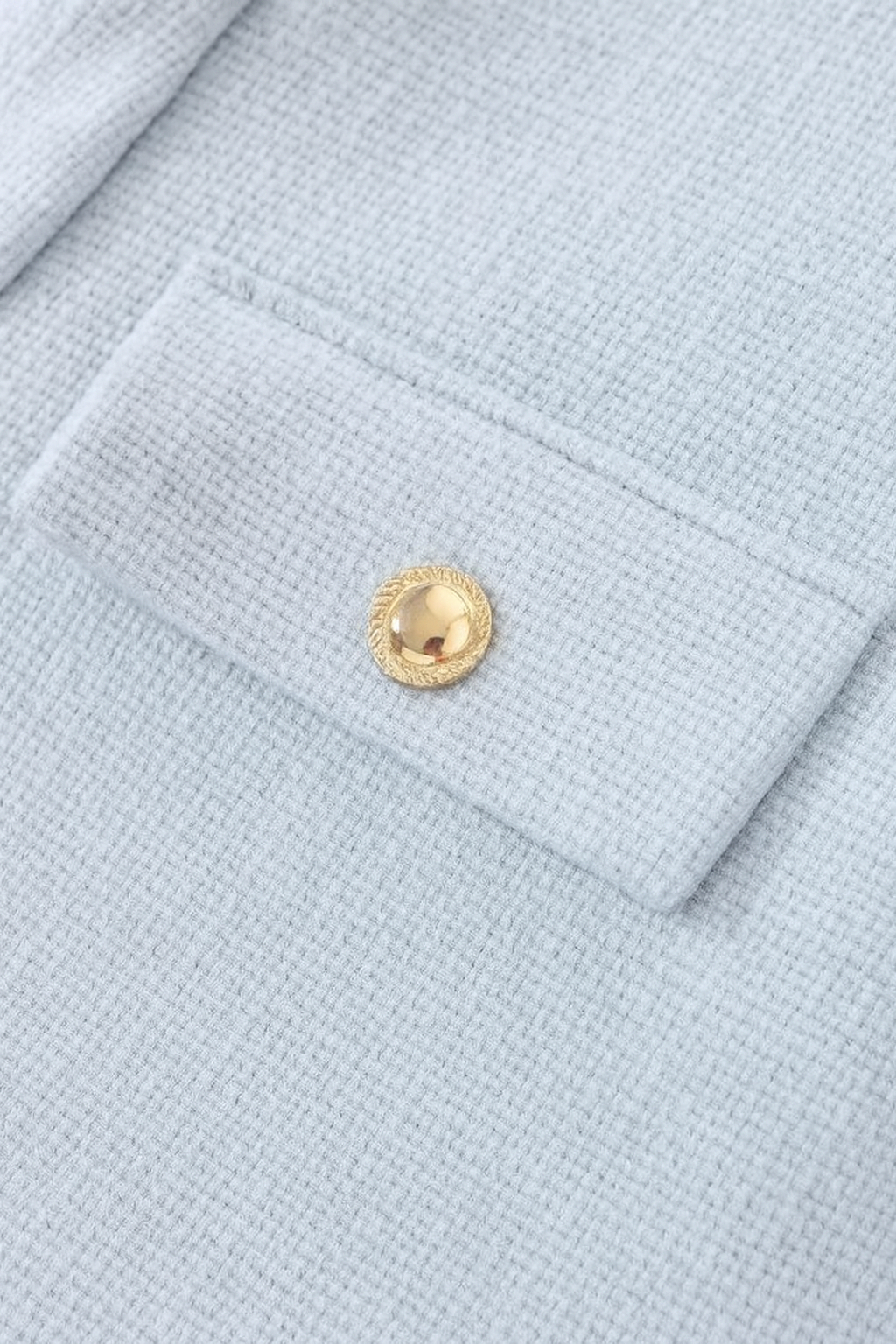 Short Jacket with Gold Buttons