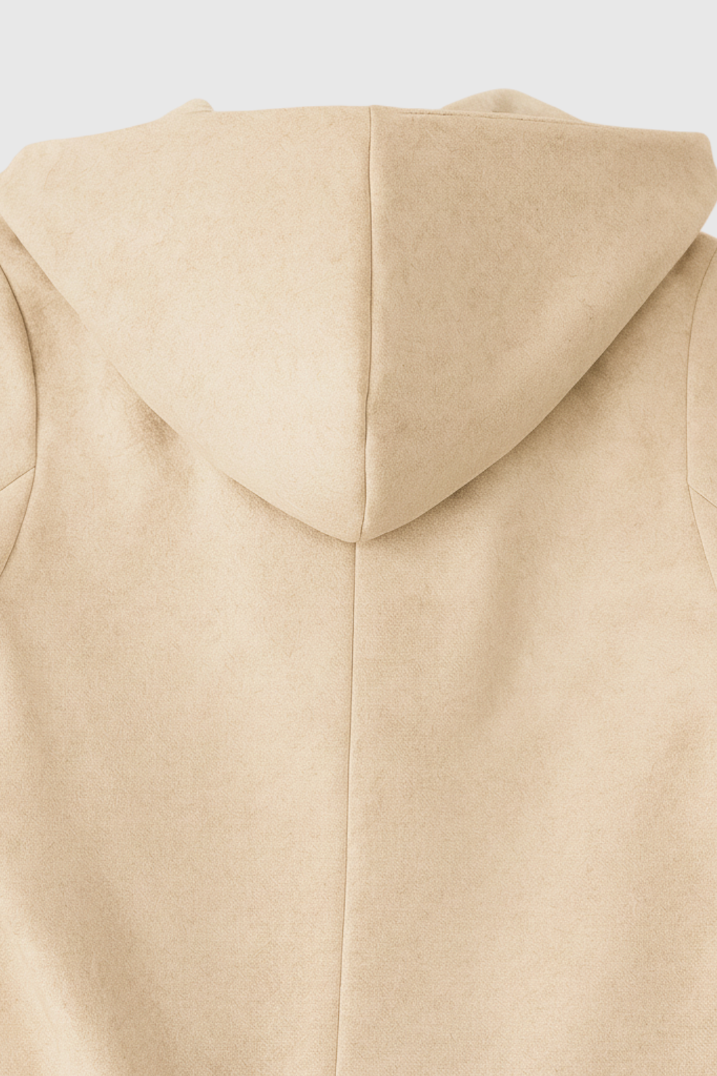 Wrap Coat with Hood & Belted Waist